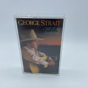 George Strait Chill Of An Early Fall Cassette 1991 MCA